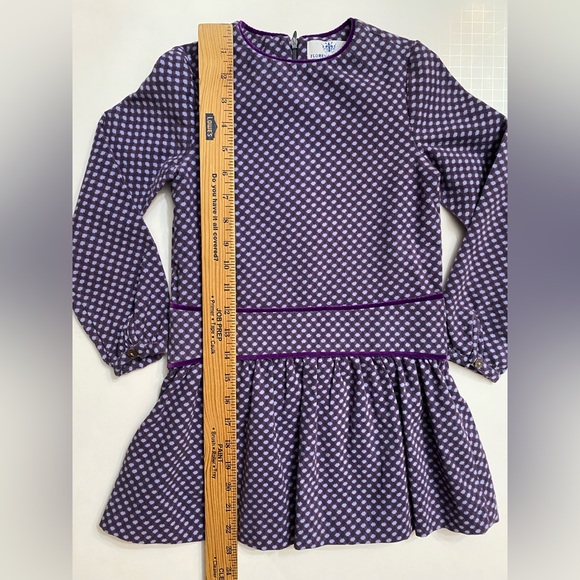 FLORENCE FANCY Purple Corduroy Jane Girls Dress Brand new size 4 - Picture 3 of 11